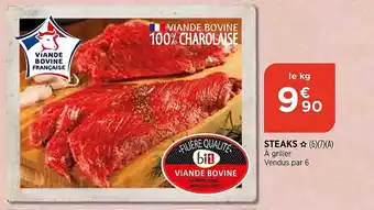 Bi1 Steaks offre