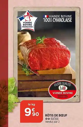 Bi1 Rôtis De Boeuf offre