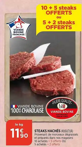 Bi1 Steaks Hachés offre