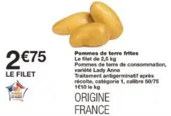 Monoprix Pommes de terre frites offre