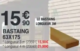 Chretien Matériaux Bastaing 63x175 offre