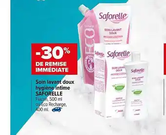Soin Lavant Doux Hygiène Intime Saforelle