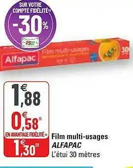 Film Multi-usages Alfapac
