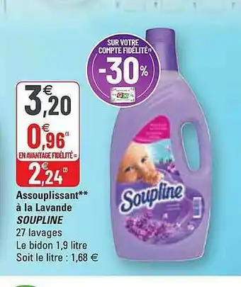 Assouplissant Ă La Lavande Soupline