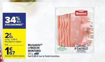 Mortadelle I.freschi Montorsi
