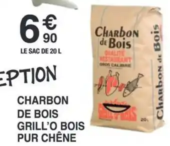 Chretien Matériaux Charbon de bois grill'o bois pur chêne offre