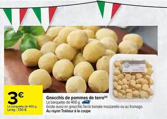 Carrefour Grnocchis De Pommes De Terre offre