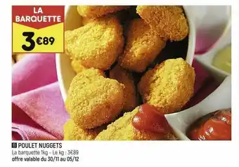 Leader Price Poulet Nuggets offre