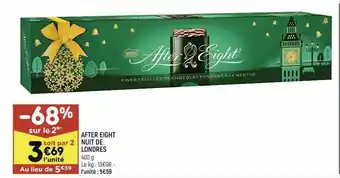 Leader Price After Eight Nuit De Londres offre