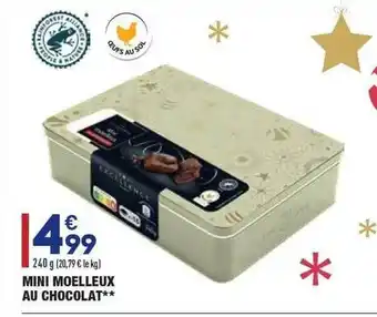 ALDI Mini Moelleux Au Chocolat offre