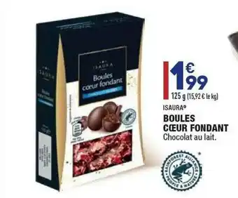 ALDI Boules Coeur Fondant Isaura offre