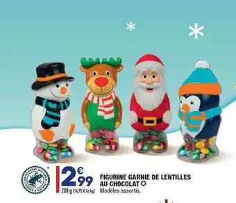 ALDI Figurine Garnie De Lentilles Au Chocolat offre