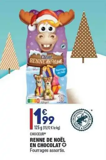 ALDI Renne De Noël En Chocolat Choceur offre