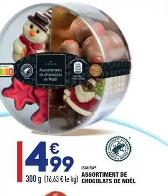 ALDI Assortiment De Chocolats De Noël Isaura offre