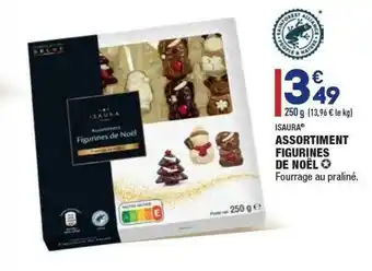 ALDI Assortiment Figurines De Noël Isaura offre
