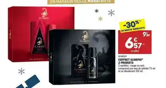 ALDI Coffret Scorpio 2 Produits offre
