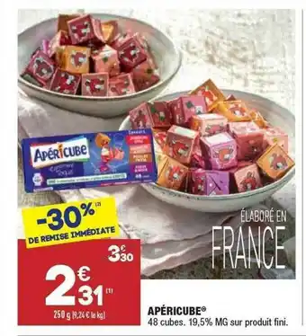 ALDI Apéricube offre