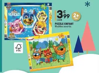 ALDI Puzzle Enfant offre