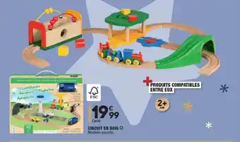 ALDI Circuit En Bois offre