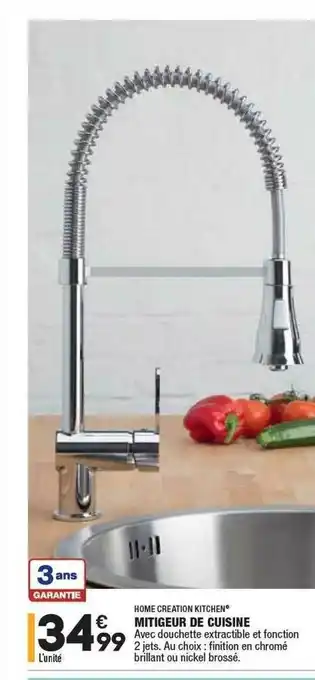 ALDI Mitigeur De Cuisine Home Creation Kitchen offre