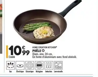 ALDI Poêle Home Creation Kitchen offre