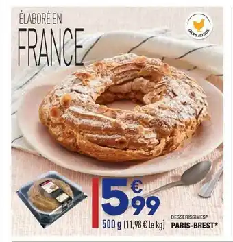 ALDI Paris-brest Desserissimes offre