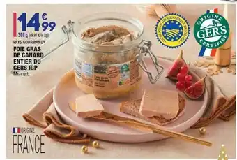 ALDI Foie Gras De Canard Entier Du Gers Igp Pays Gourmand offre