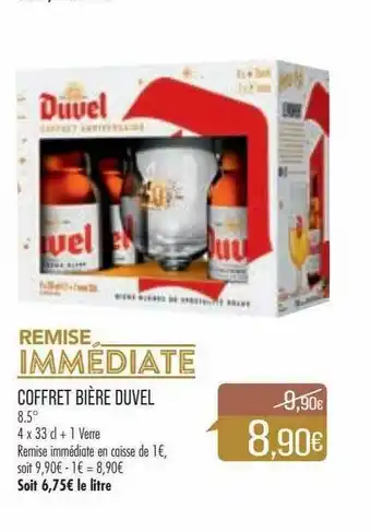 Match Coffret Bière Duvel offre