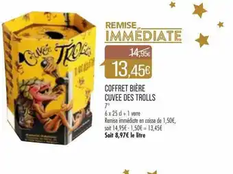 Match Coffret Bière Cuvée Des Trolls offre