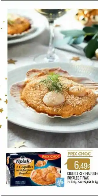 Match Coquilles St-jacques Royales Tipiak offre