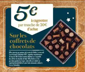 Match Coffrets De Chocolats offre