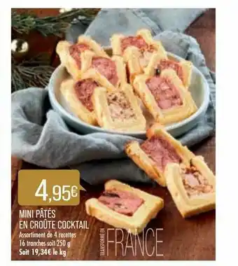 Match Mini Pâtés En Croûte Cocktail offre