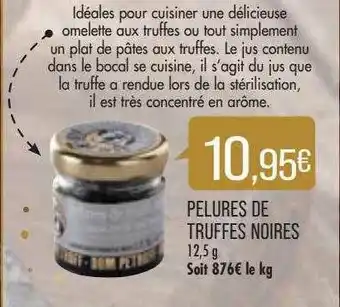 Pelures De Truffes Noires