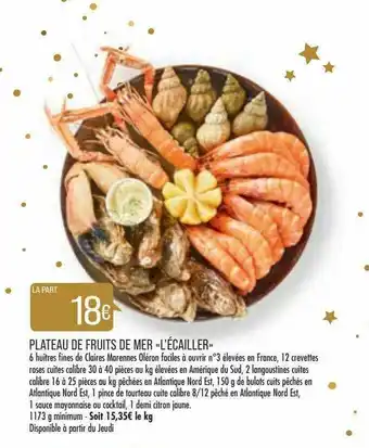 Match Plateau De Fruits-de-mer offre