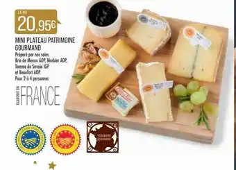 Match Mini Plateau Patrimoine Gourmand offre