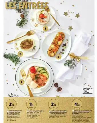 Les Entrées