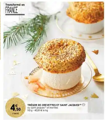 Intermarché Trésor De Crevettes Et Saint Jacques offre