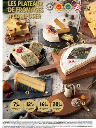 Intermarché Les Plateaux De Fromages à Composer offre