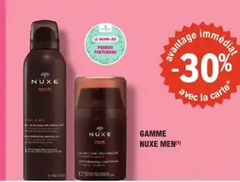 E.Leclerc Parapharmacie Gamme nuxe men offre