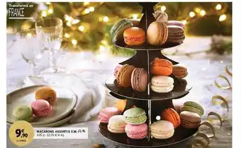 Intermarché Macarons Assortis X36 offre