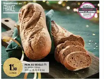 Intermarché Pain Au Seigle offre