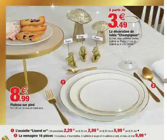 Bazarland La Décoration De Table offre