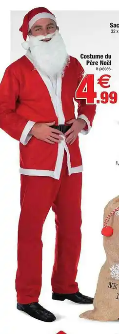 Bazarland Costume De Père Noël offre