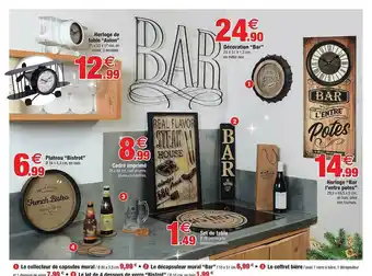 Bazarland Horloge De Table offre