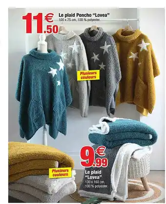 Le Plaid Poncho