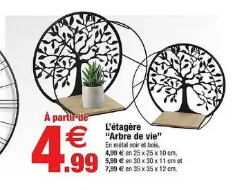 Bazarland L'étagère offre