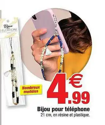 Bazarland Bijou Pour Téléphone offre