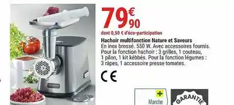Hachoir Multifonction Nature Et Saveurs
