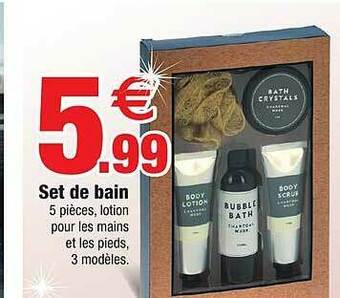 Bazarland Set De Bain offre