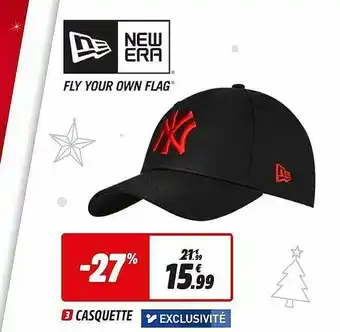 Intersport Casquette Fly Your Own Flag New Era offre